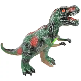   Dino World: Vinyl anyagú hangot adó T-REX dinoszaurusz figura pamut töltéssel 35cm