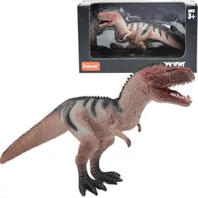   Dino World: Részletgazdagon kidolgozott 16cm-es Giganotosaurus dinoszaurusz figura díszcsomagolásban