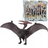 Dino World: Részletgazdagon kidolgozott 20cm-es Pterosaur dinoszaurusz figura ketrecben