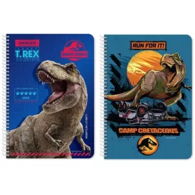  Jurassic World T-Rex spirálos jegyzetfüzet kétféle változatban
