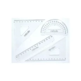 Nebulo Vonalzó szett 4db-os 15cm-es vonalzóval