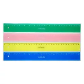 Nebulo: Színes 30cm-es vonalzó több színváltozatban 1db