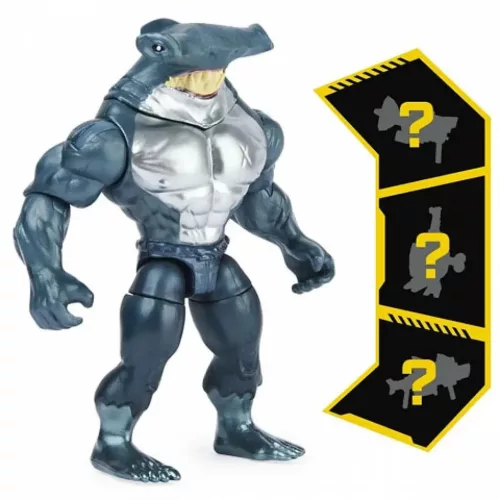 DC Comics King Shark 10cm figura meglepetés kiegészítőkkel - Spin Master