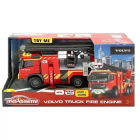 Majorette Volvo tűzoltó autó fénnyel és hanggal 19cm- Simba Toys