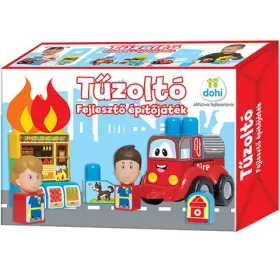 Tűzoltó fejlesztő, építőjáték