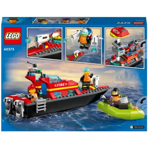 LEGO City Tűzoltóhajó 60373