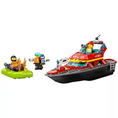 LEGO City Tűzoltóhajó 60373