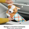 Fisher-Price Corgie Puppy Nőj velem pocakpárna csörgővel rágókával és tükörrel - Mattel