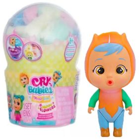   Cry Babies: Varázskönnyek - Happy Flower narancssárga baba
