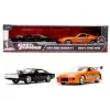 Halálos iramban Twin Pack Dodge Charger R/T és Toyota Supra fém járgányok dupla csomag 1/32 - Simba