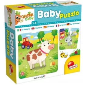 Carotina Baby Farm állatai puzzle