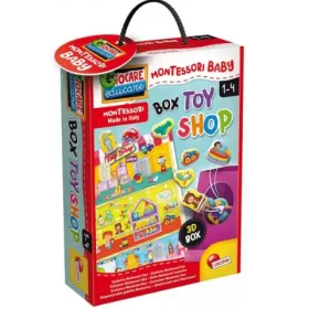 Montessori Baby Box készségfejlesztő formaillesztő puzzle - Lisciani