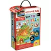 Montessori Baby Box készségfejlesztő formaillesztő puzzle - Farm - Lisciani