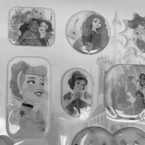 Disney Disney hercegnők 3D-s hologramos 13db-os matrica szett