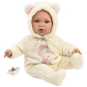 Llorens Julia baba macifüles rugdalózóban cumival 42cm