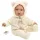 Llorens Julia baba macifüles rugdalózóban cumival 42cm
