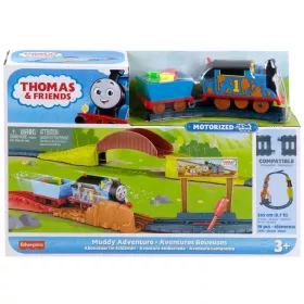 Fisher-Price Thomas és barátai - Sáros Kaland motorizált pályaszett - Mattel