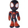 Marvel Amazing Friends - Pókember Miles Morales plüssfigura sötétben világító szemekkel 25cm