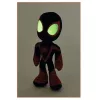 Marvel Amazing Friends - Pókember Miles Morales plüssfigura sötétben világító szemekkel 25cm