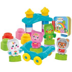 Clemmy: Hősök és Hercegnők puha kocka szett - Clementoni