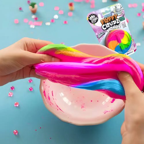 Compound Kings: Neon Fluffy Cloudz - Good vibes illatos slime meglepetéssel