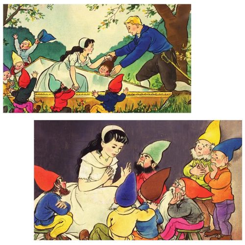 Grimm testvérek Hófehérke és a hét törpe diafilm