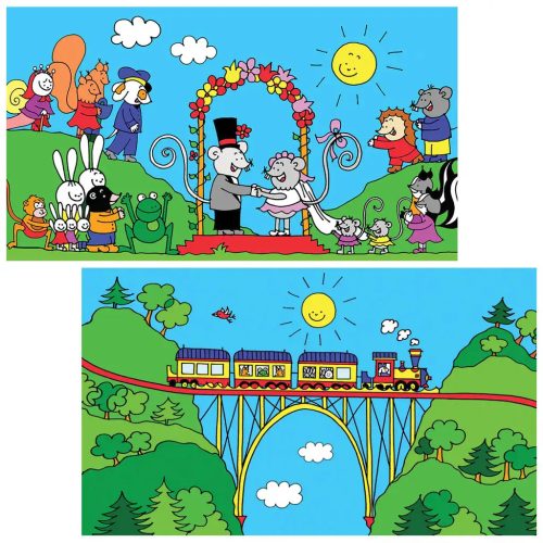 Bartos Erika Kisvonat a Mohavölgyben diafilm