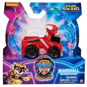 Mancs Őrjárat A Szuperfilm Pup Squad Racers Marshall minifigura járművel - Spin Master