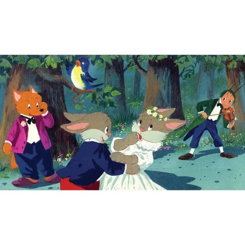 Erdei lakodalom diafilm