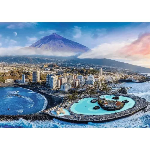Tenerife városa Spanyolország 1000db-os HQ puzzle kirakó - Trefl