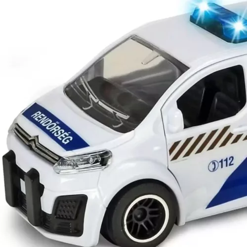 Dickie SOS széria Citroen SpaceTourer rendőrautó trafipax-al - Simba toys
