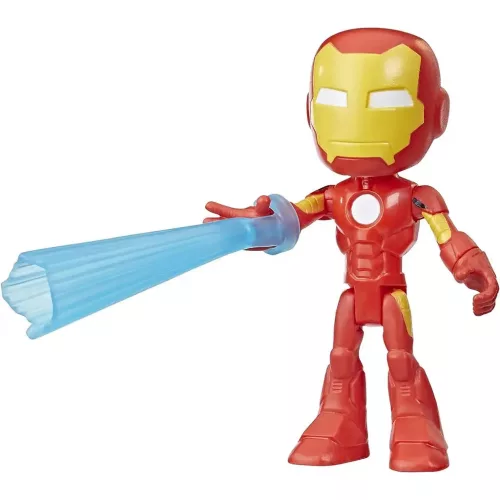 Pókember Póki és csodálatos barátai Vasember játékfigura kiegészítővel 10cm - Hasbro