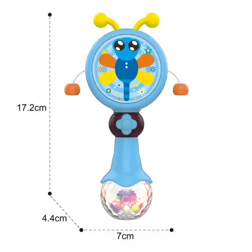 Music World: Szitakötős golyós dob 17cm