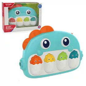 Music World: Dinó pajti baba zongora 30cm