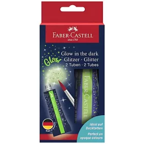 Faber-Castell Sötétben világító csillám ragasztó 2x12ml