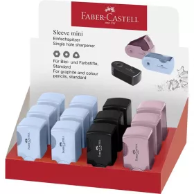   Faber-Castell: Sleeve mini harmónia hegyező négyféle színben 1db