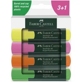   Faber-Castell: 1548 Superfluorescent 4 db-os szövegkiemelő filc szett