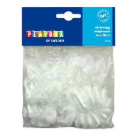 PlayBox Fehér színű haj, szakáll 25g