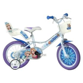  Hókirálynő mintás 14-es méretű bicikli - Dino Bikes kerékpár