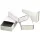 PlayBox Natúr fehér színű díszíthető gyufás doboz 55x35x15mm 50db-os csomag