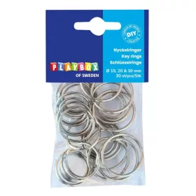 PlayBox Fém kulcstartók három méretben 30db-os