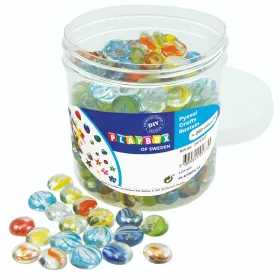 PlayBox Átlátszó üvegkavics szett 200db-os