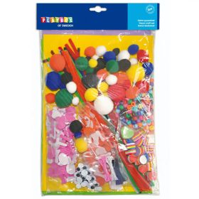   PlayBox: Kreatív hobbi szett zseníliával, habszivacs lappal és kiegészítőkkel