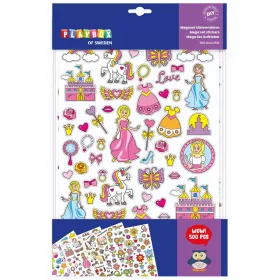 PlayBox Hercegnők 500 db-os mega matricaszett
