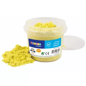 PlayBox Sárga színű homokgyurma vödörben 1kg