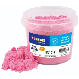 PlayBox Pink színű homokgyurma vödörben 1kg
