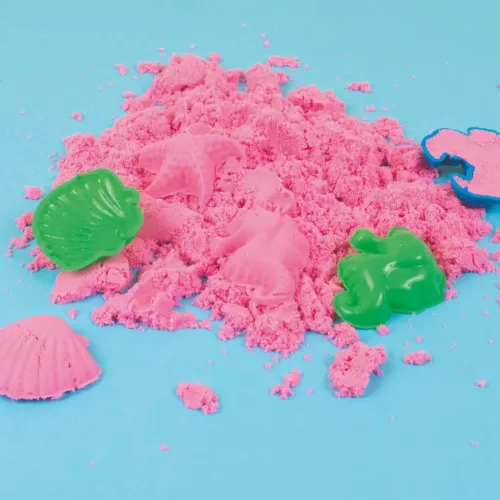 PlayBox Pink színű homokgyurma vödörben 1kg