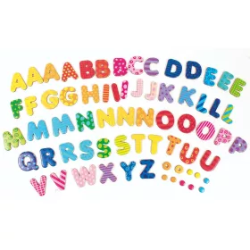 PlayBox Mágneses 60 db-os színes betűk szett