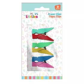 The Littlies Csipesz alakú radír 3db-os szett