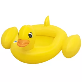   Bestway Felfújható kacsa bébi csónak hápogó hanggal 102x99cm